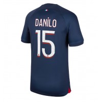 Paris Saint-Germain Danilo Pereira #15 Domáci futbalový dres 2023-24 Krátky Rukáv